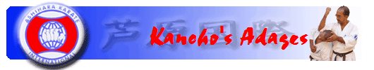 Kancho's Adages
